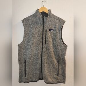Patagonia Gray Fleece Vest Outdoor Essential Size XL For Men's